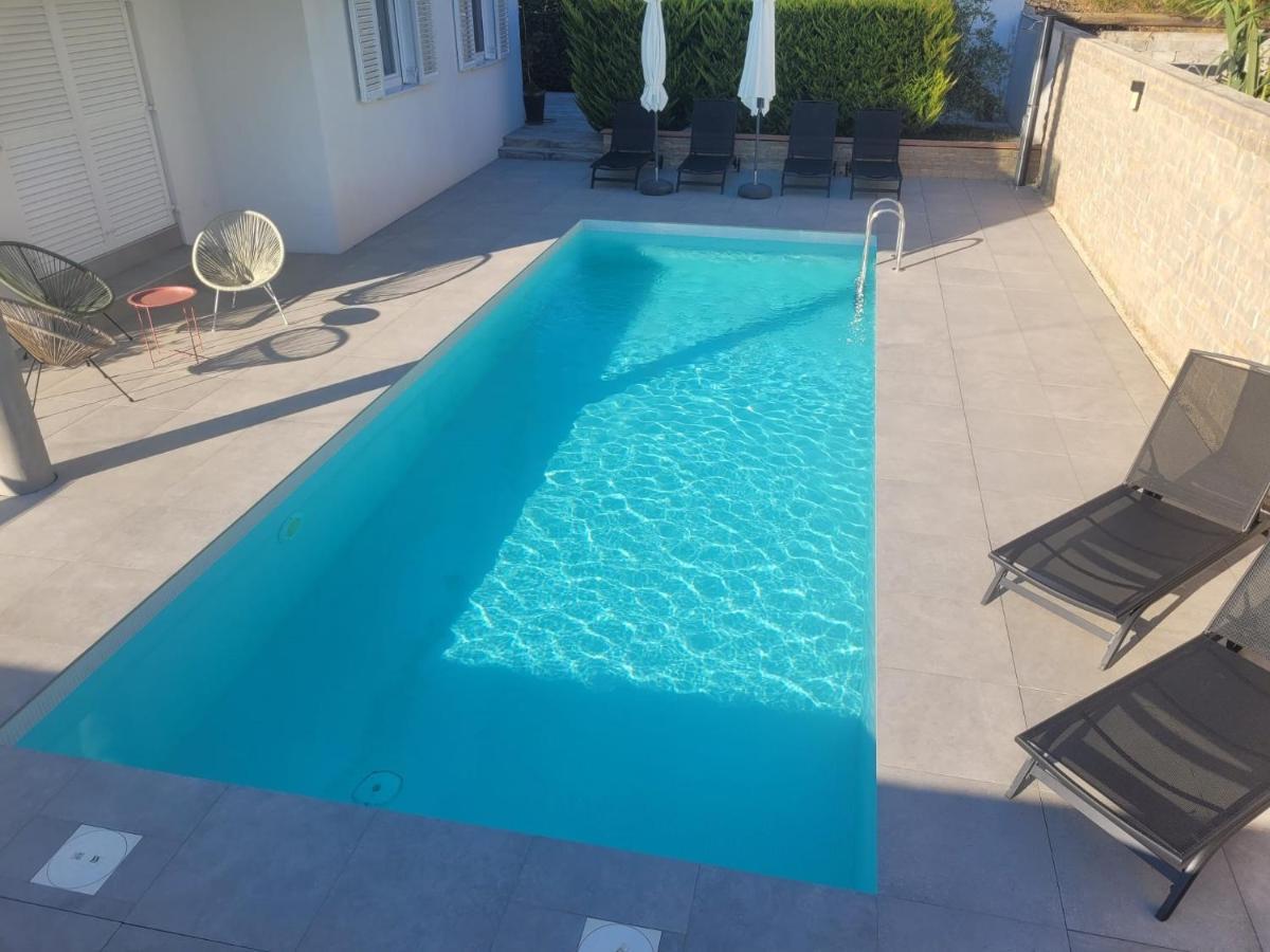 Haus Dalmatia With Heated Pool Daire Bibinje Dış mekan fotoğraf
