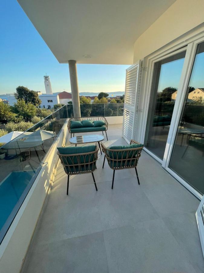 Haus Dalmatia With Heated Pool Daire Bibinje Dış mekan fotoğraf